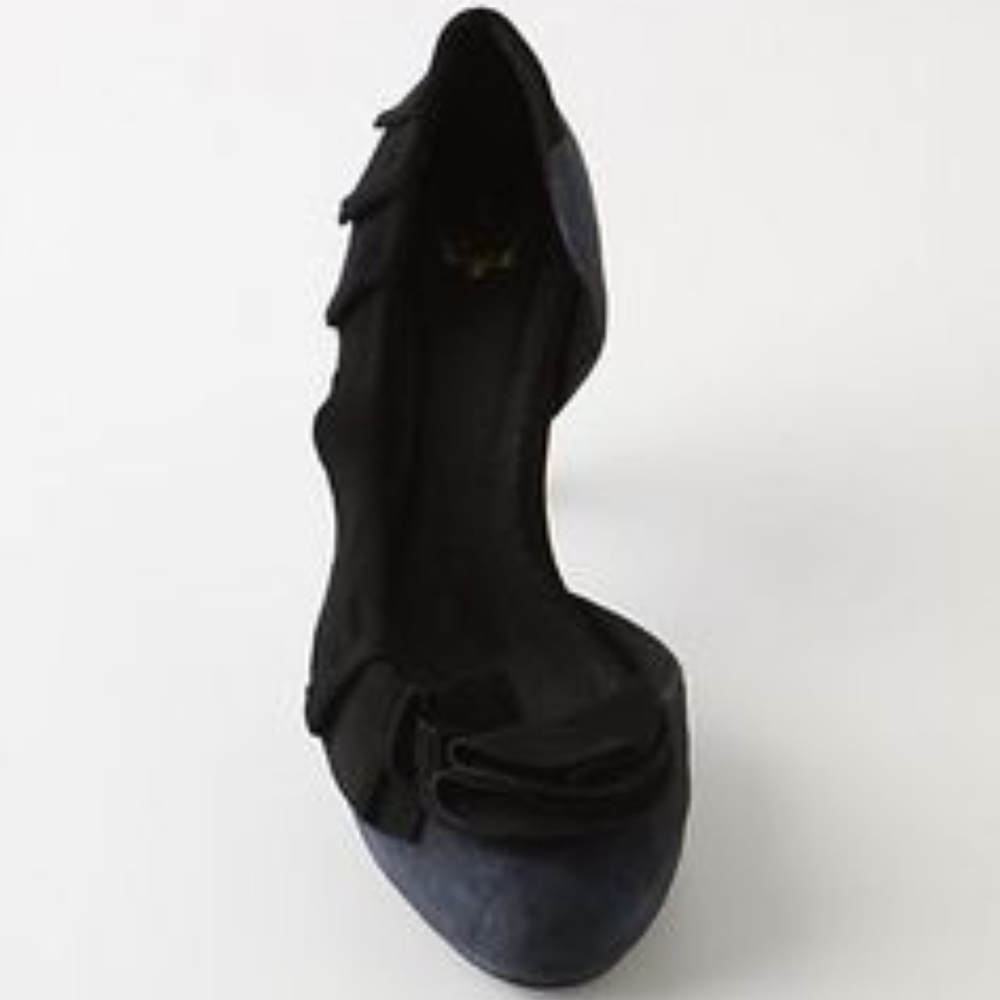 Anthropologie RIGHT HEEL ONLY  Reeve Ribbon Pumps